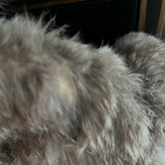 Ada Vintage PreOwned Size L Dyed Genuine Rabbit Lined Fur Teddy Coat - Picture 10 of 10